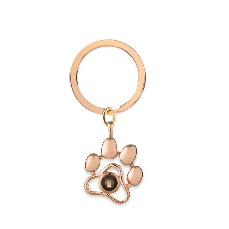 PetWithMe Custom Pet Photo Keychain for Paw Lovers - Velora Luxury Fashion
