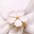 Petals Napkin Ring Holder Set - Velora Luxury Fashion