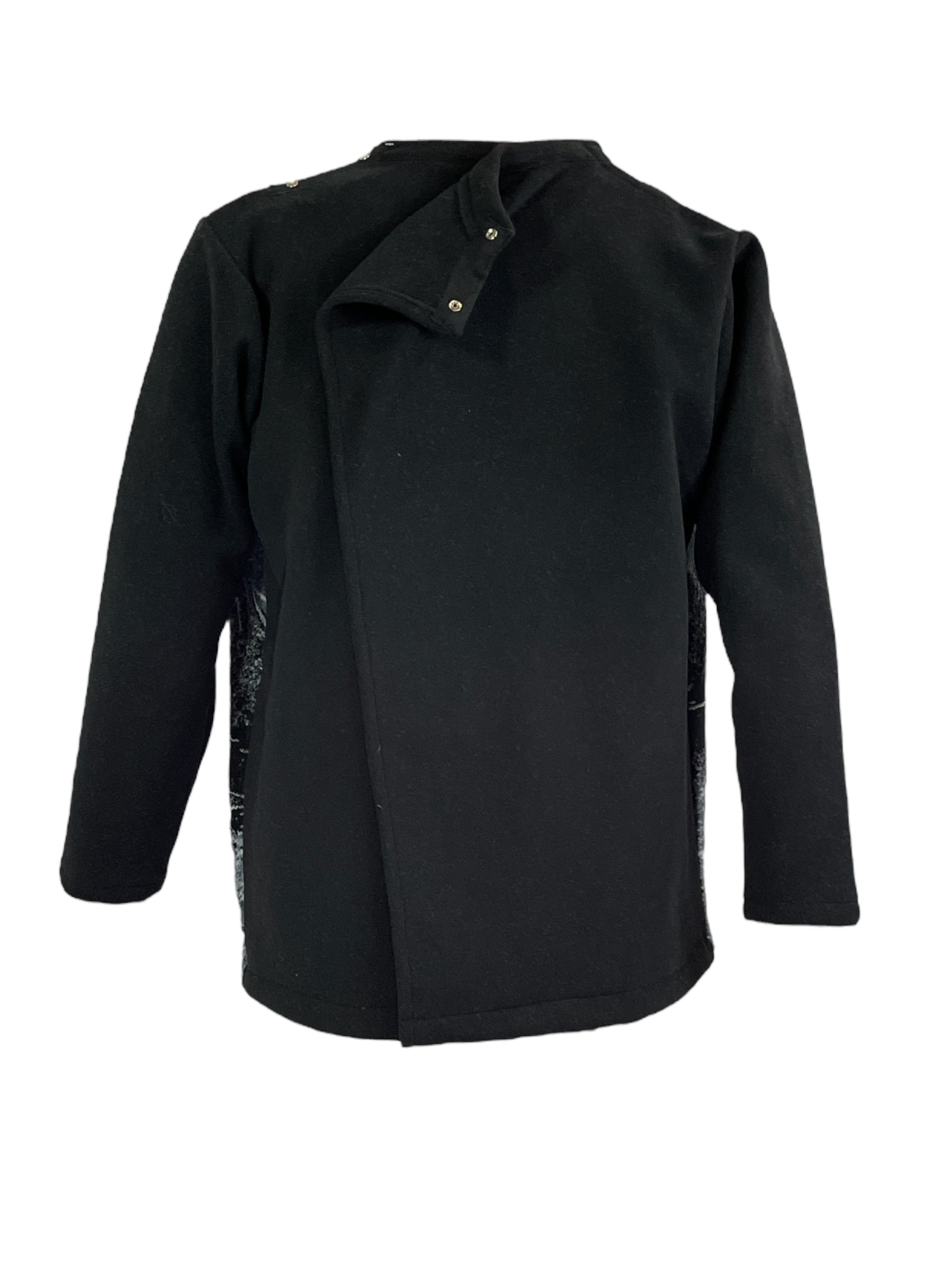 Adaptive Fleece Zip Jacket, Horse Pattern Adaptive Comfort Clothing