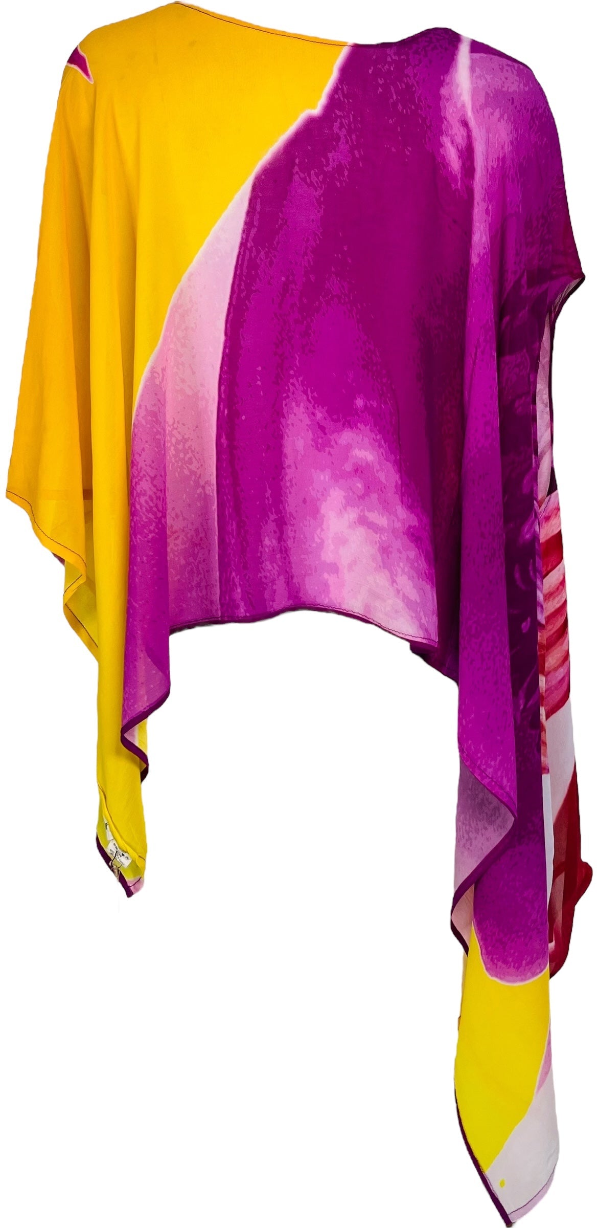 PRG6889 Sheer Avatar Pure Silk Versatile Vest - Velora