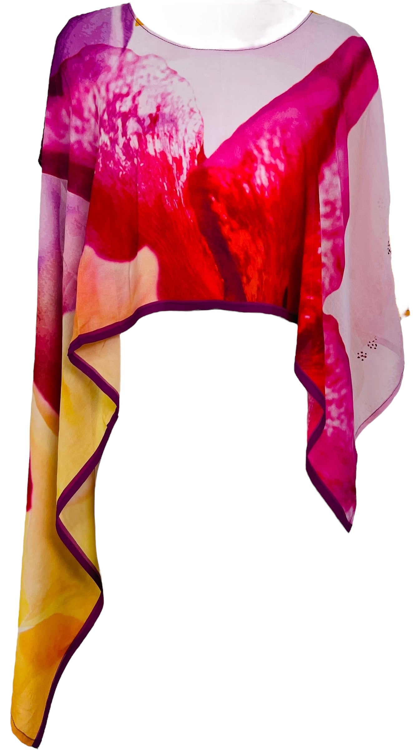PRG6889 Sheer Avatar Pure Silk Versatile Vest - Velora
