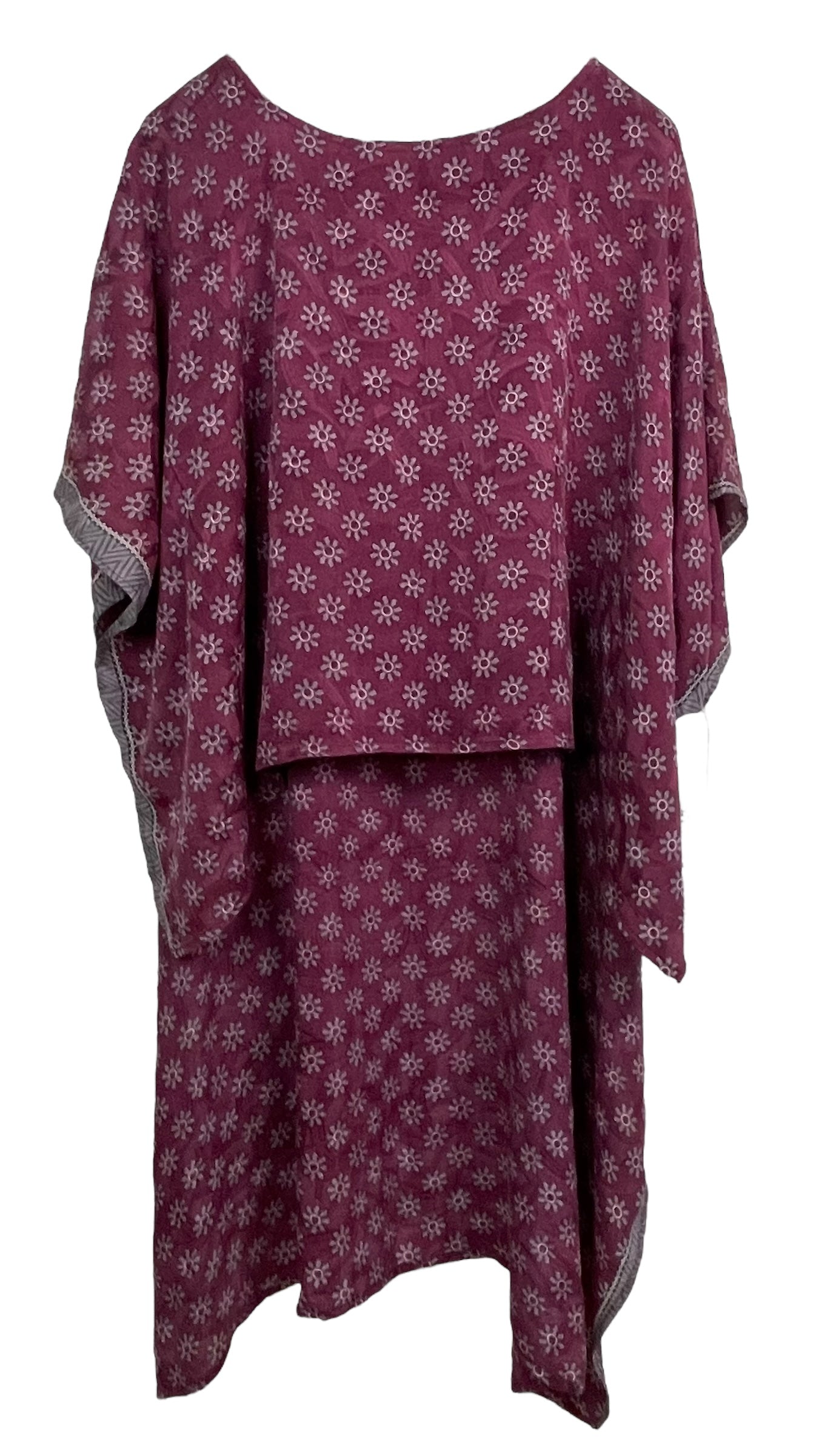 PRC7700 Avatar Pure Silk Hi Lo Top - Velora