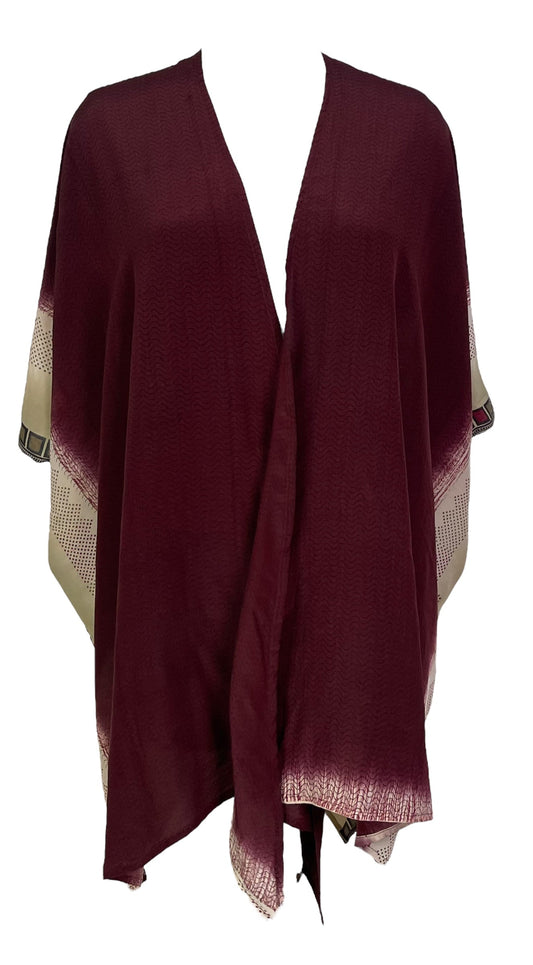 PRC6973 Avatar Pure Silk Cardigan - Velora