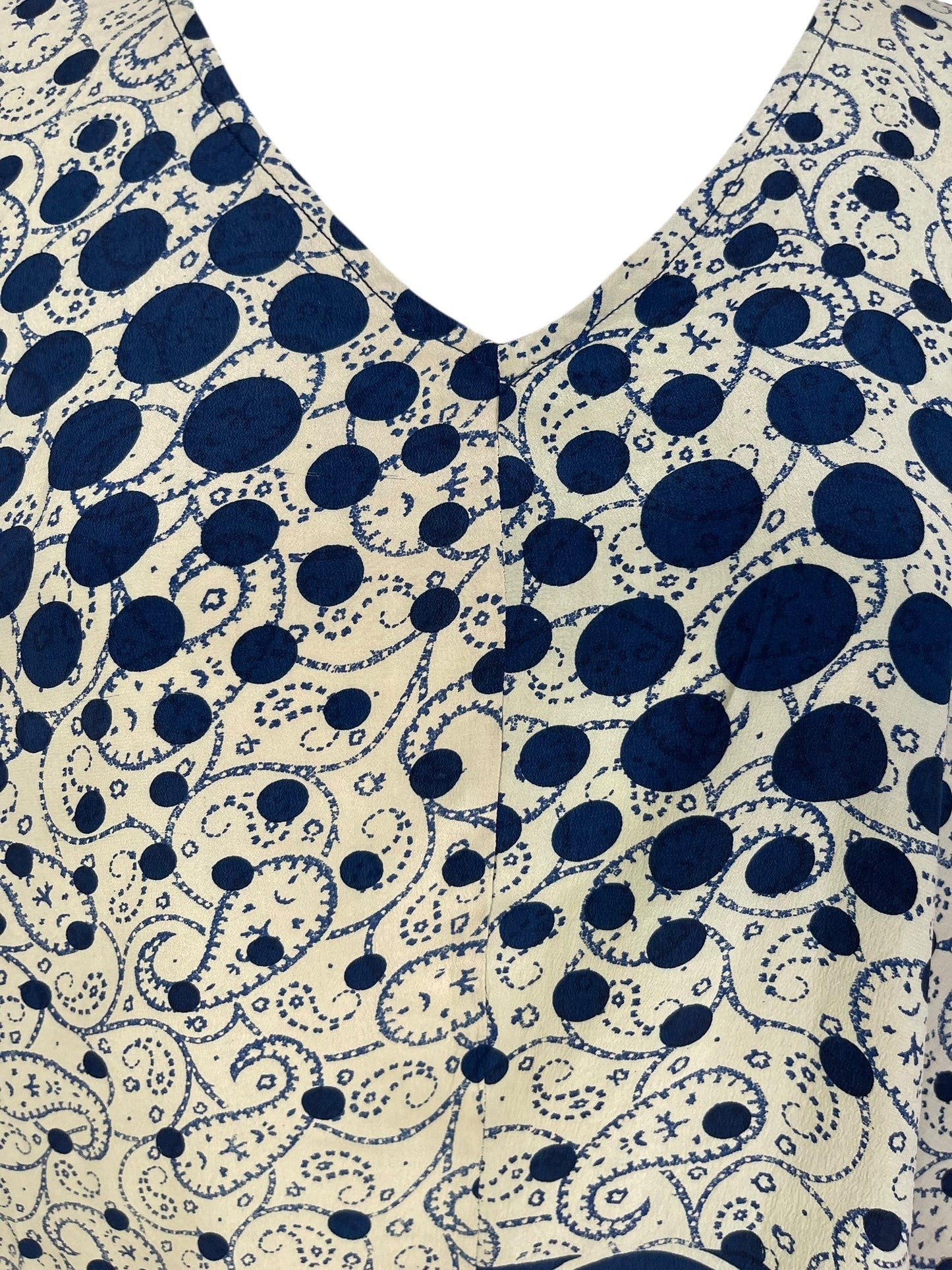 PRC6982 Avatar Pure Silk Waterfall Top - Velora