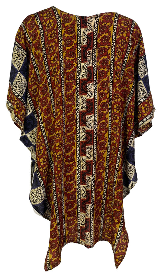 PRC7028 Avatar Pure Silk Waterfall Top - Velora