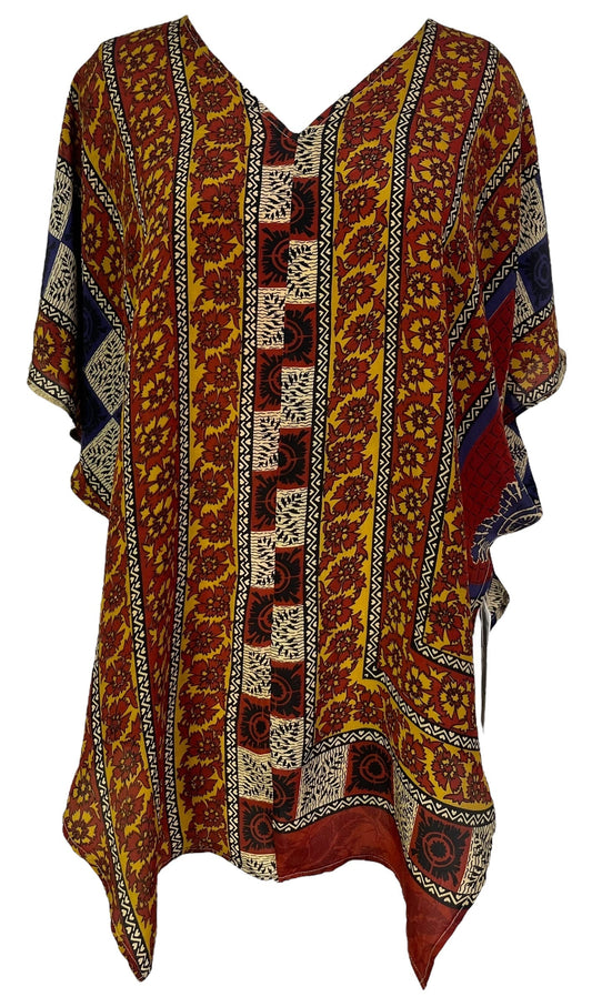 PRC7028 Avatar Pure Silk Waterfall Top - Velora