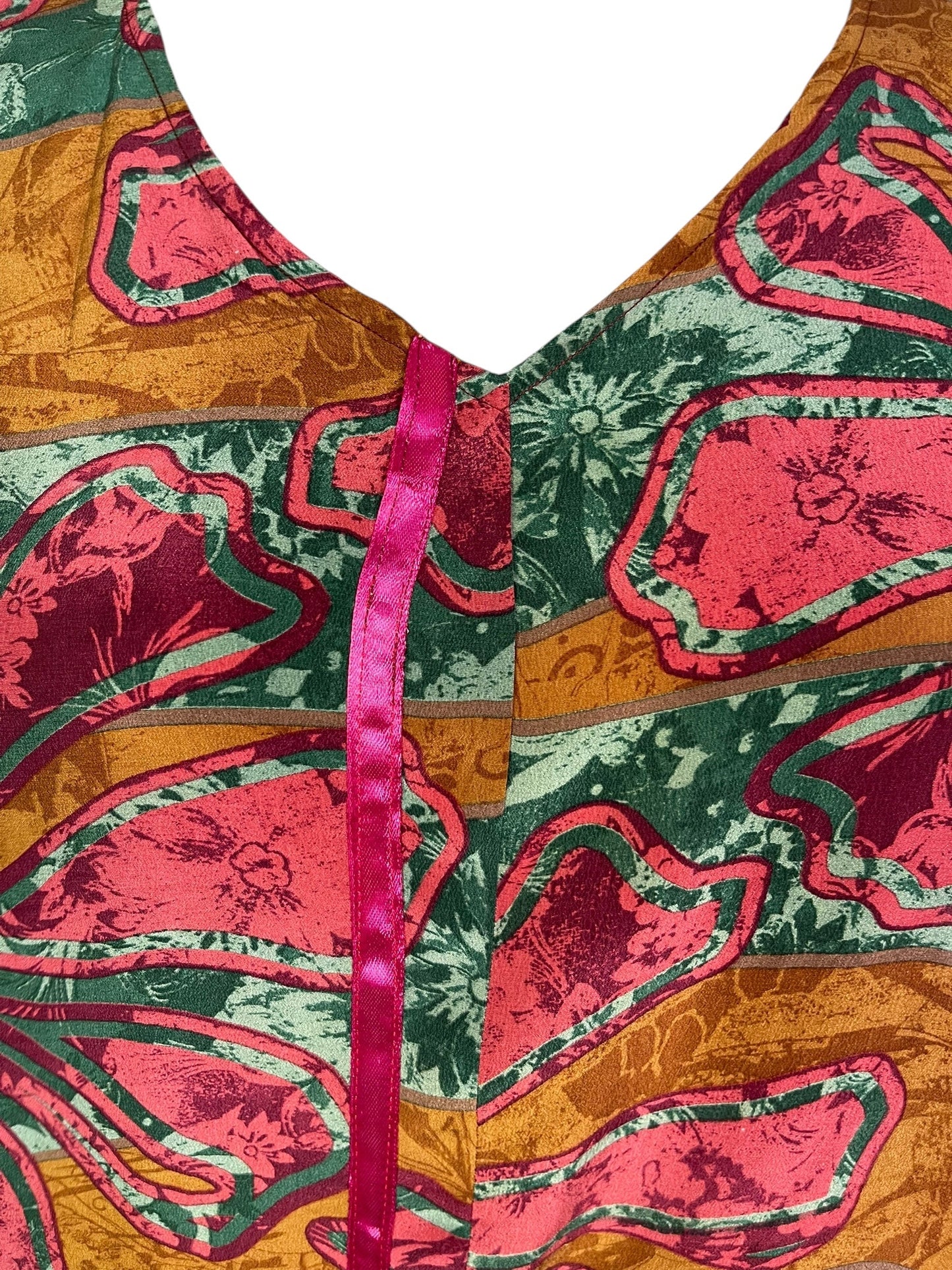 PRC7016 Avatar Pure Silk Waterfall Top - Velora