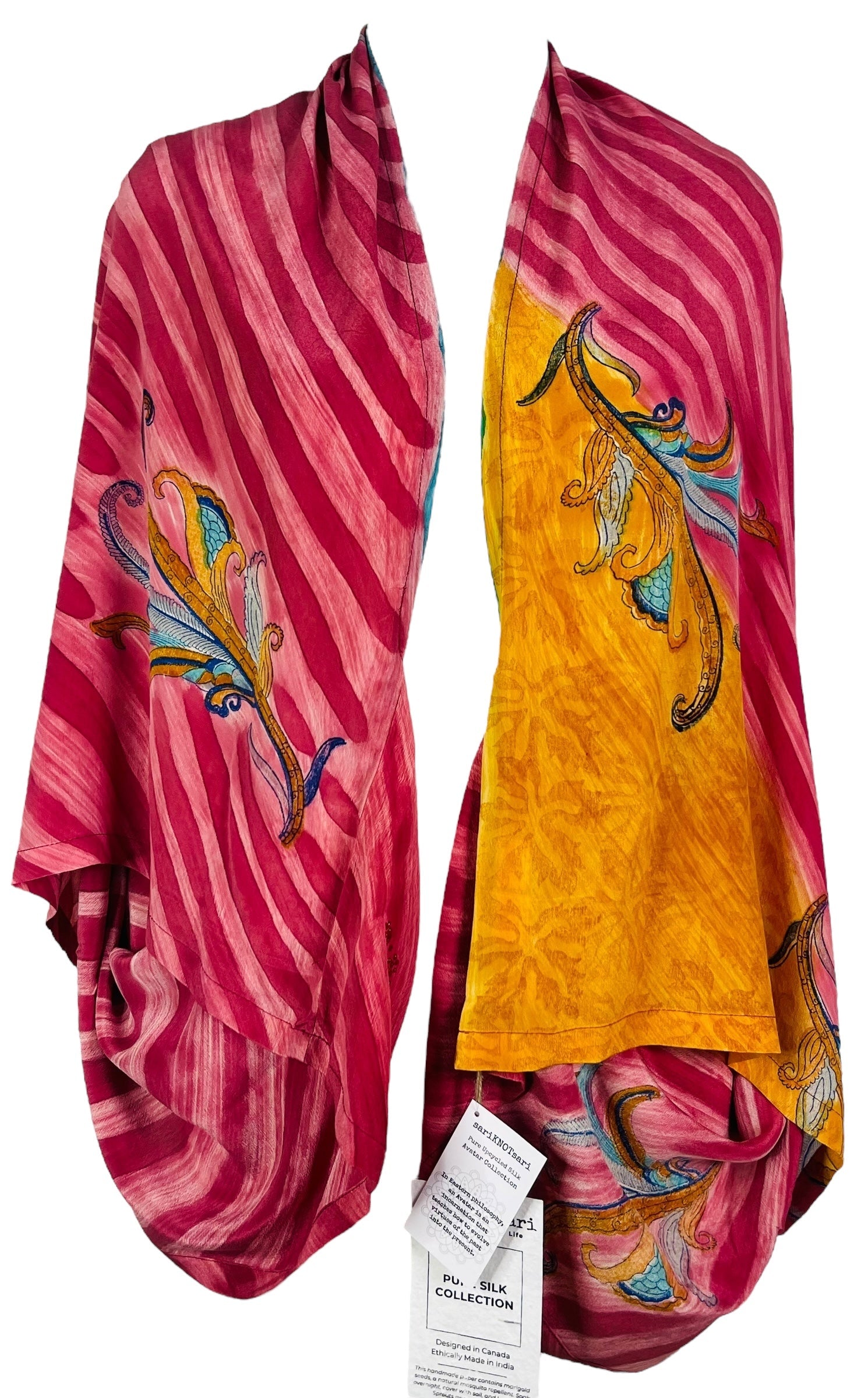 PRC7320 Avatar Pure Silk Shrug - Velora