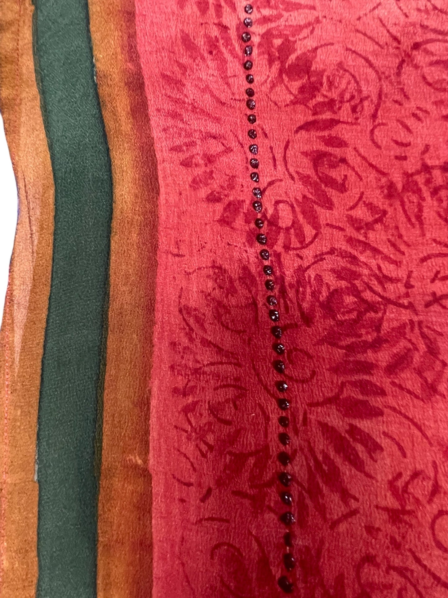 PRC7604 Avatar Pure Silk Long Tunic with Side Ties - Velora