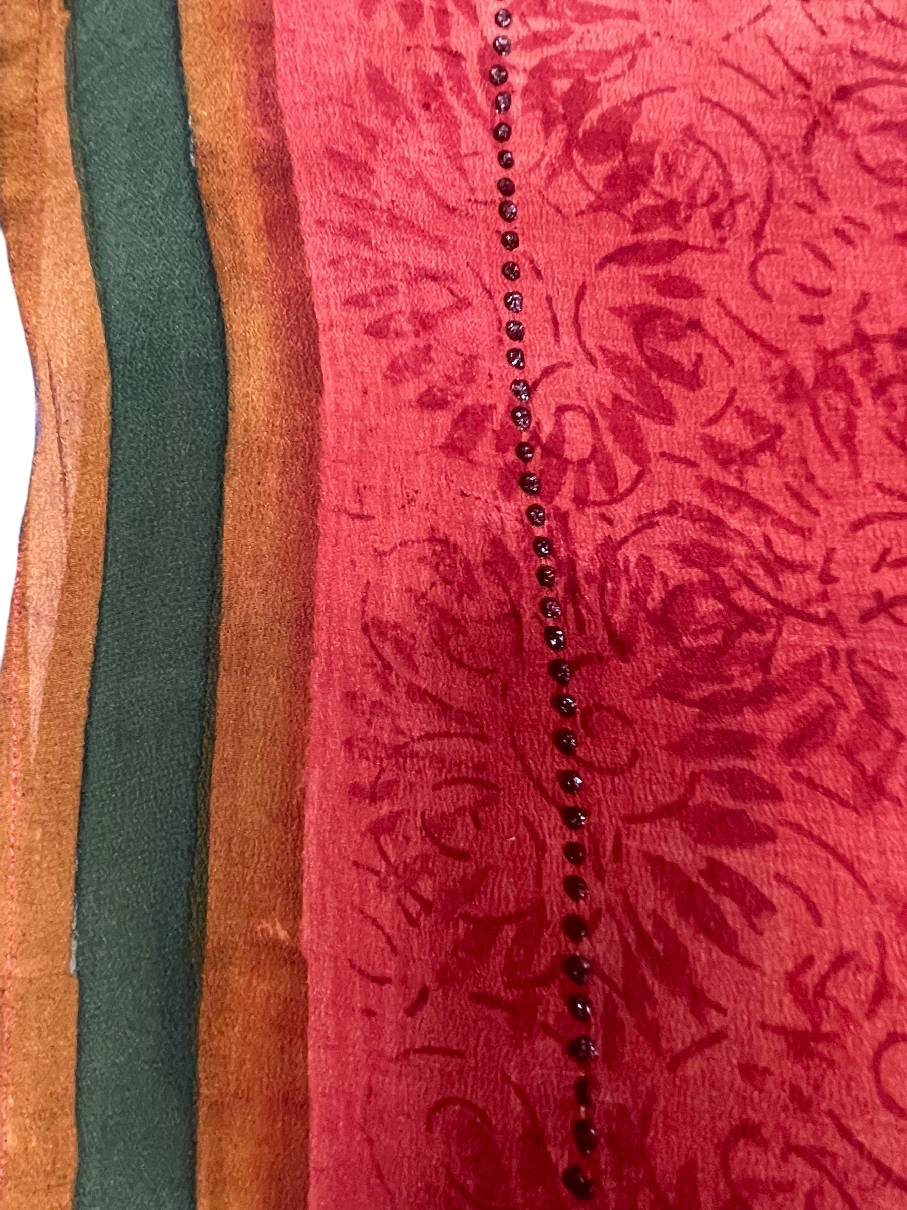 PRC7604 Avatar Pure Silk Long Tunic with Side Ties - Velora
