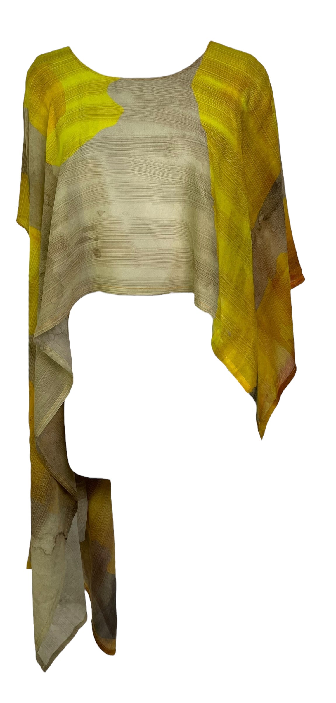 PRG6891 Sheer Avatar Pure Silk Versatile Vest - Velora