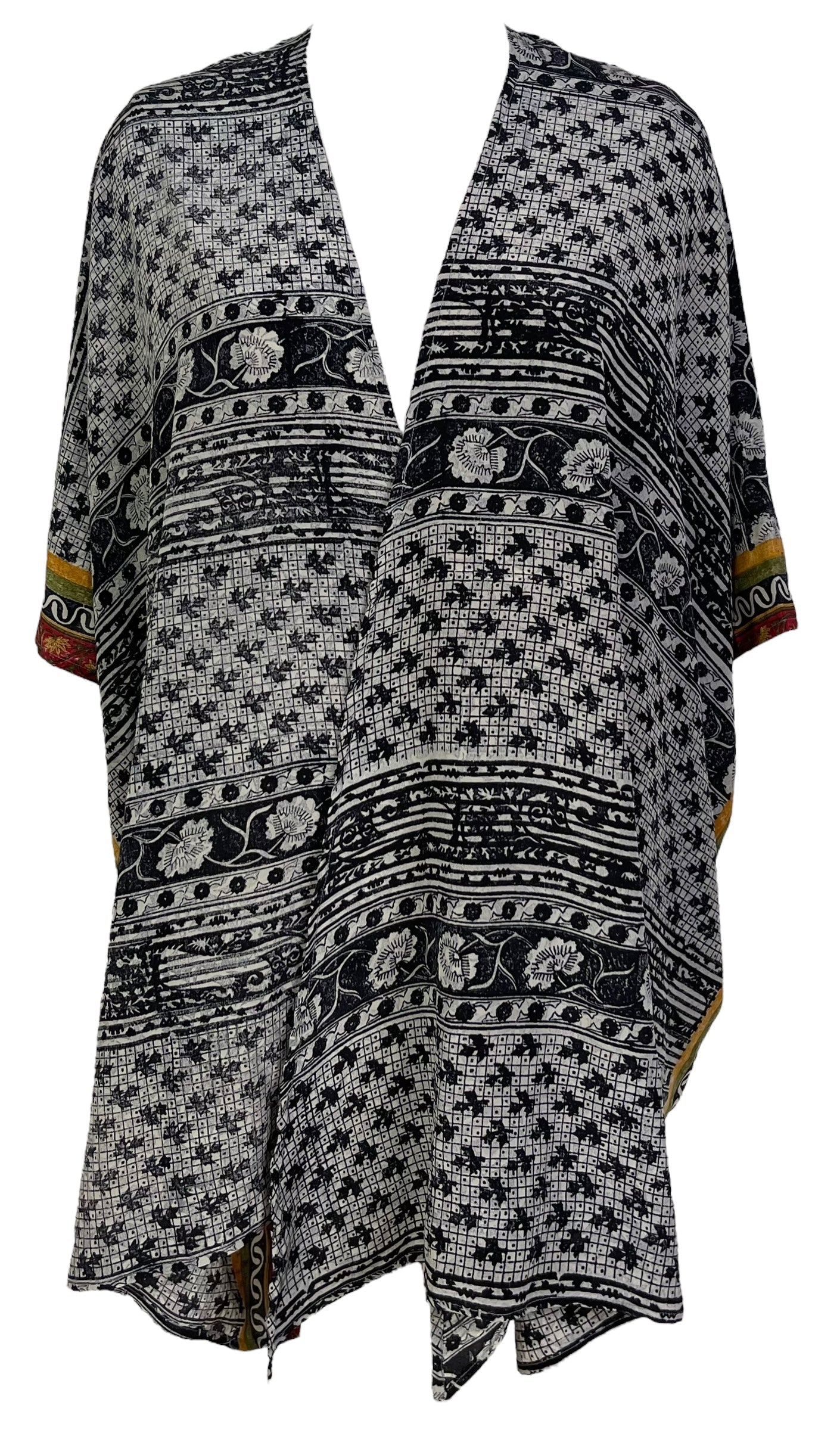 PRC6977 Avatar Pure Silk Cardigan - Velora