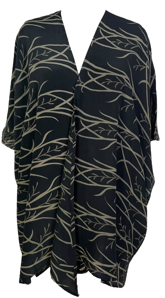 PRC6965 Avatar Pure Silk Cardigan - Velora