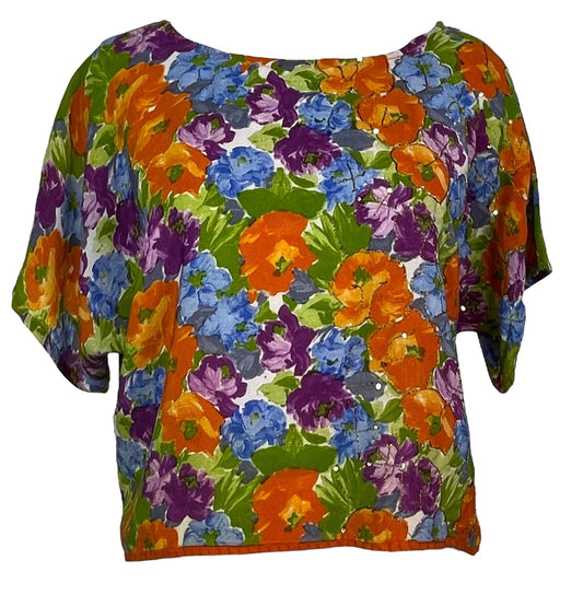 PRC7474 Avatar Pure Silk Boxy Top - Velora