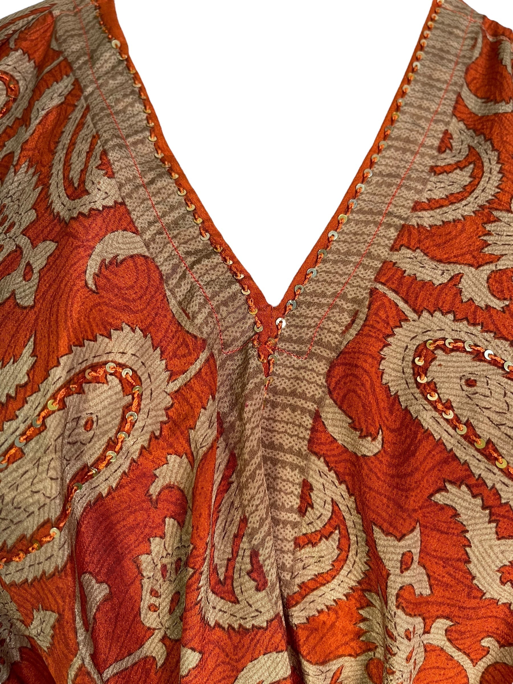 PRC7235 Avatar Pure Silk Maxi Dress with Belt - Velora