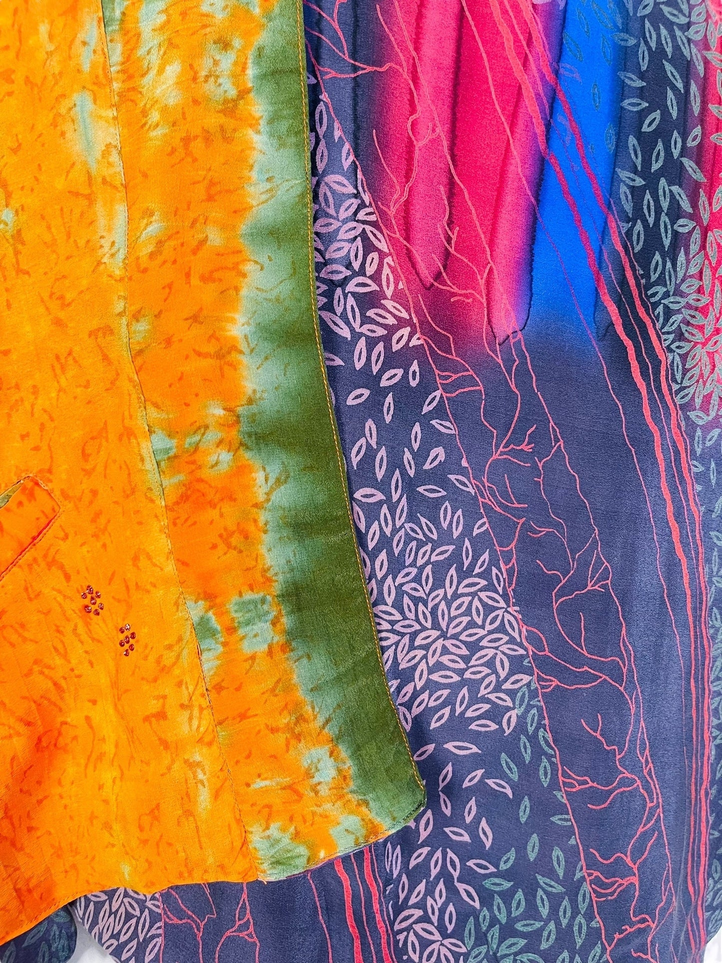 PRC7382 Avatar Reversible Pure Silk Jiva Jacket - Velora
