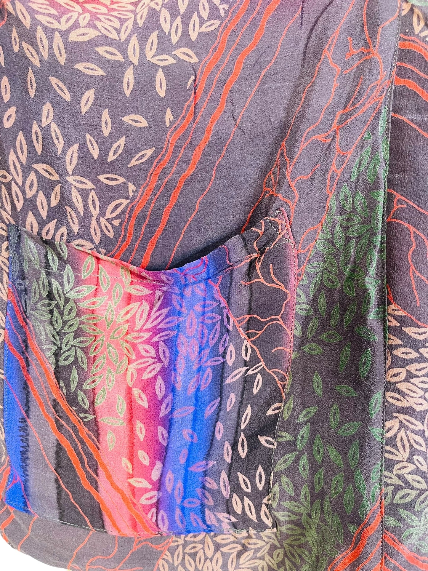 PRC7382 Avatar Reversible Pure Silk Jiva Jacket - Velora