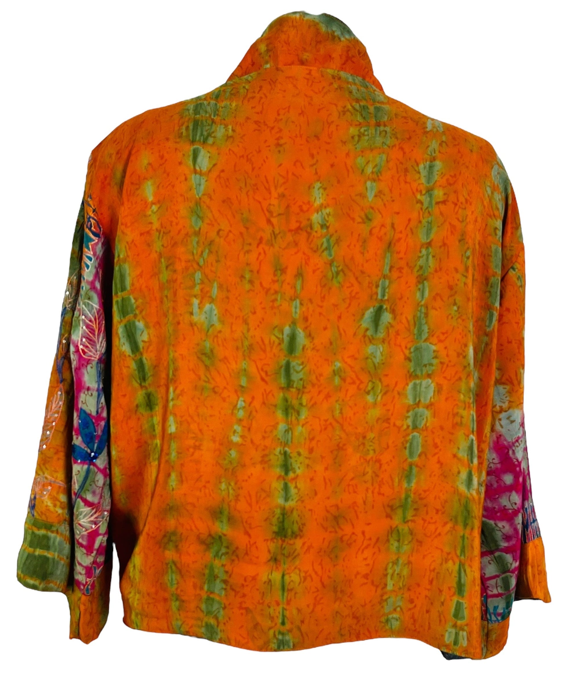PRC7382 Avatar Reversible Pure Silk Jiva Jacket - Velora