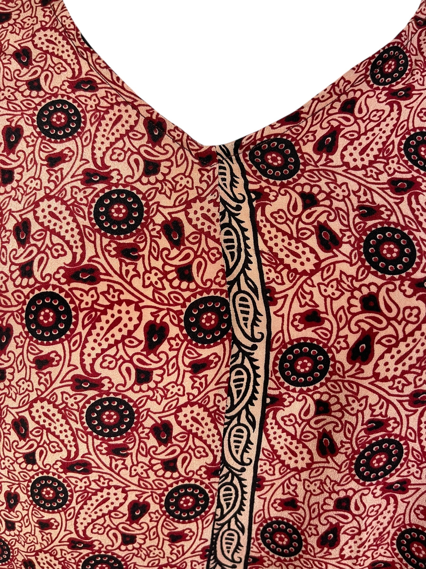 PRC6975 Avatar Pure Silk Waterfall Top - Velora