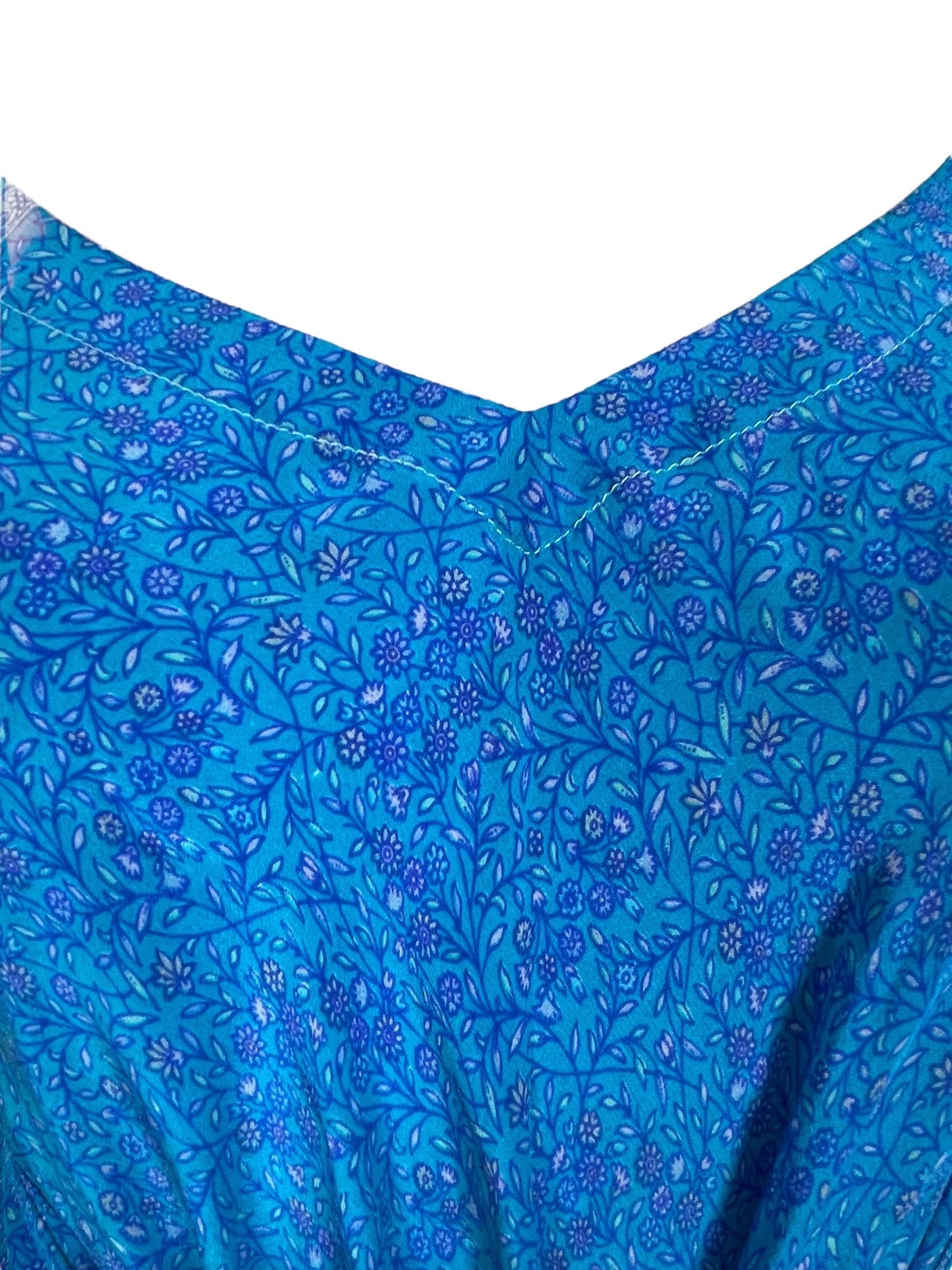 PRC7672 Avatar Pure Silk Maxi Dress with Belt - Velora