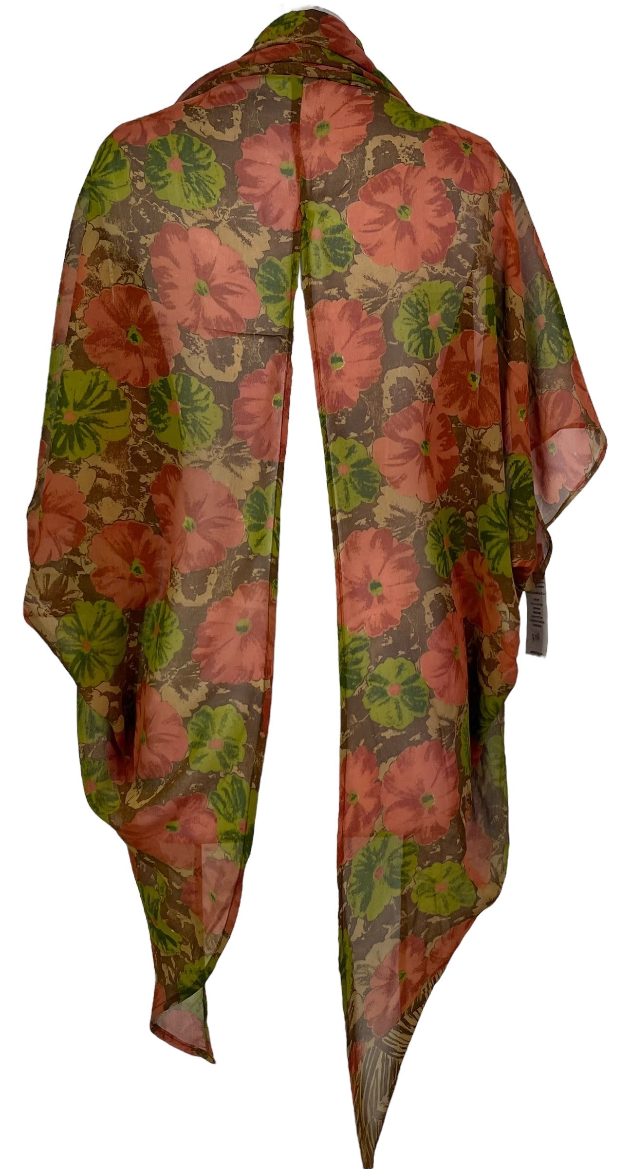 PRG7052 Sheer Avatar Pure Silk Cardigan - Velora