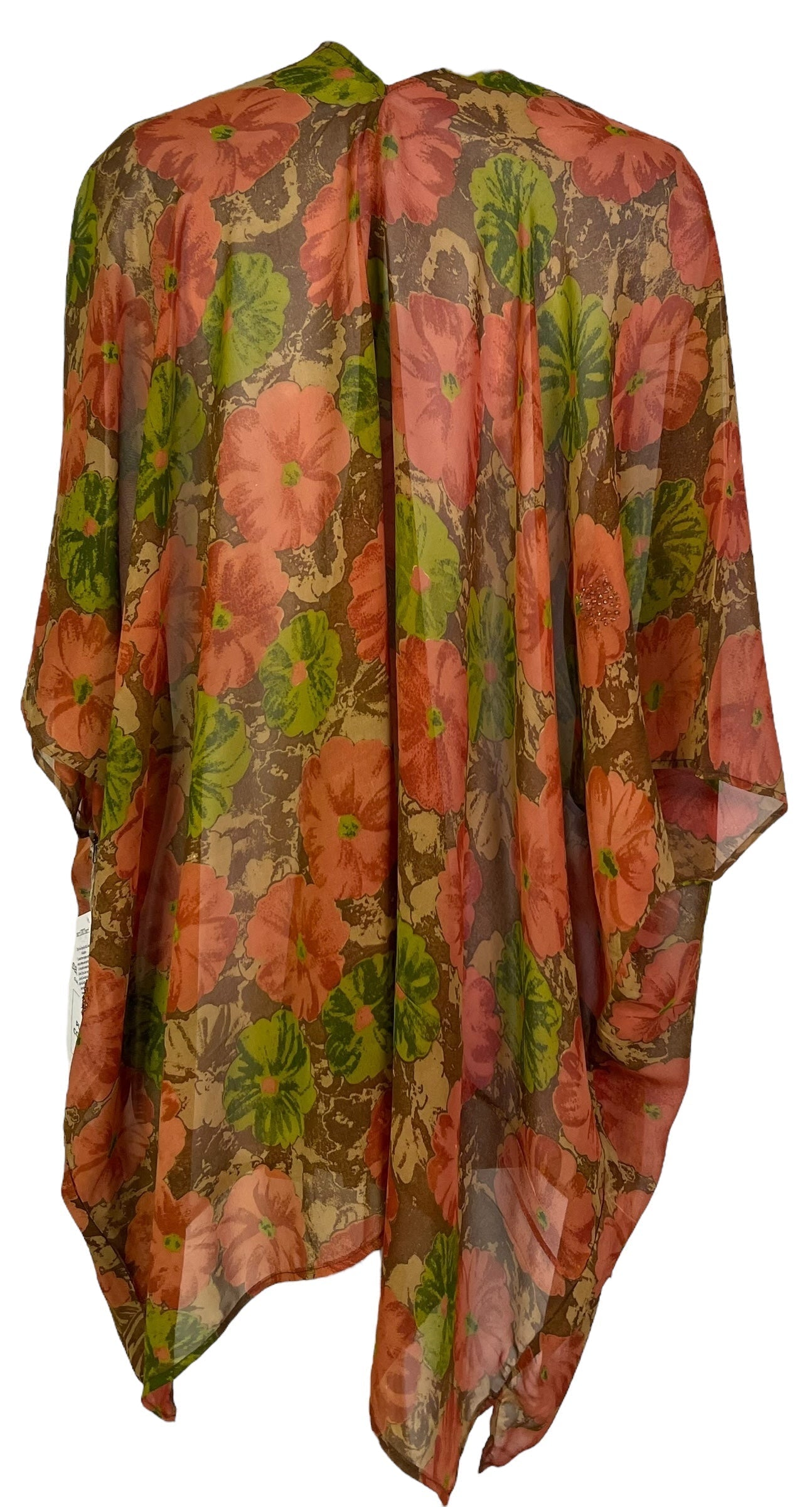 PRG7052 Sheer Avatar Pure Silk Cardigan - Velora