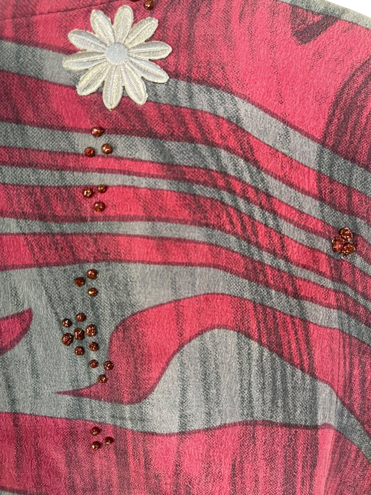 PRC7284 Avatar Pure Silk Waterfall Top - Velora