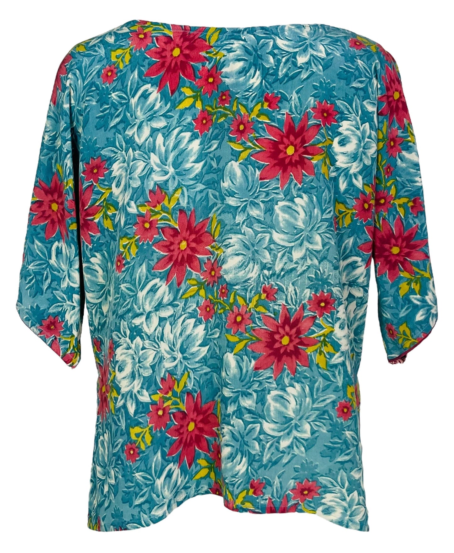 PRC6699 Avatar Pure Silk Side Slit Top - Velora