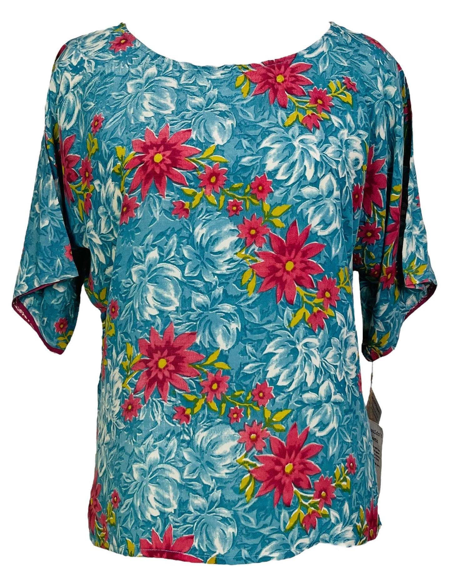 PRC6699 Avatar Pure Silk Side Slit Top - Velora