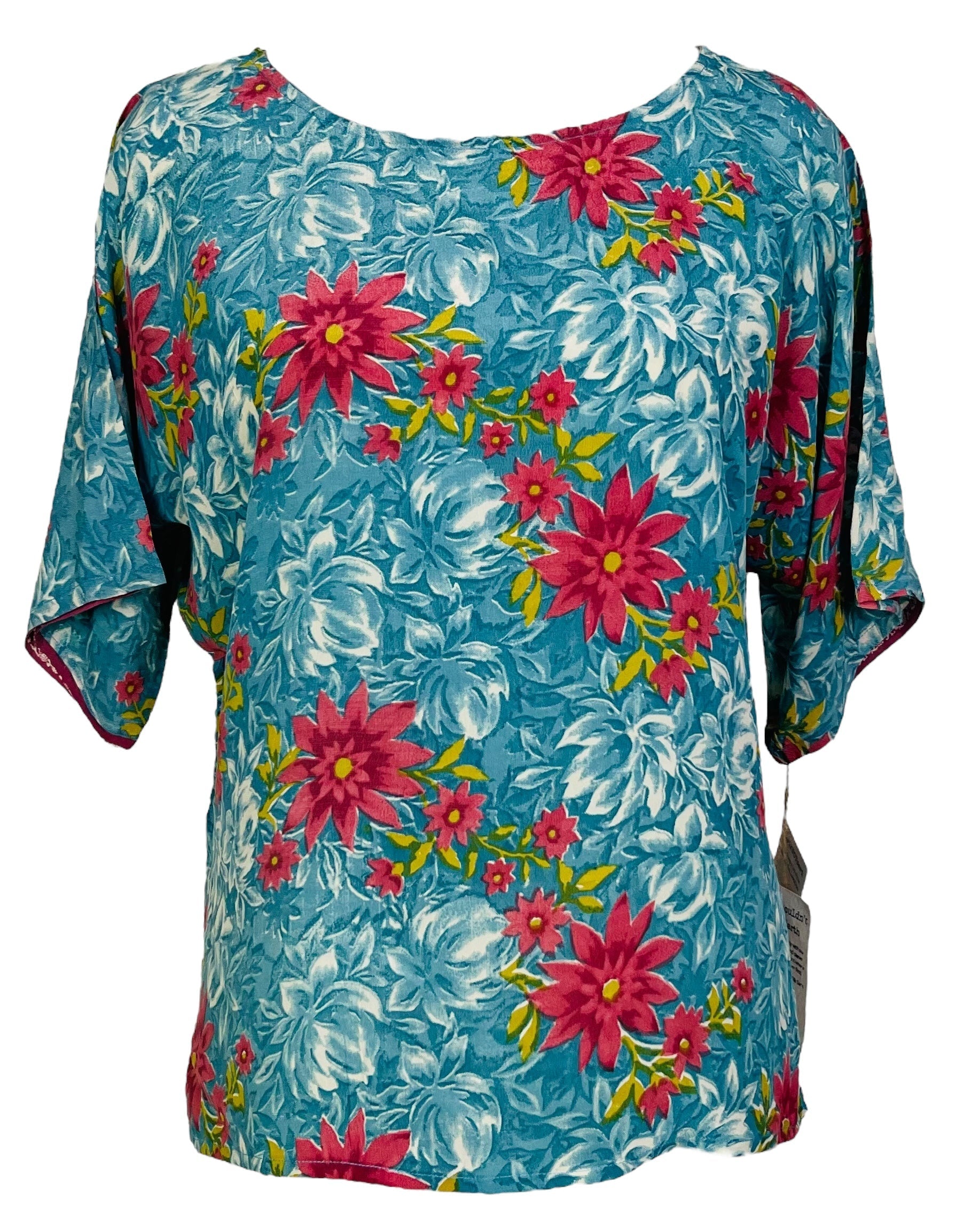 PRC6699 Avatar Pure Silk Side Slit Top - Velora