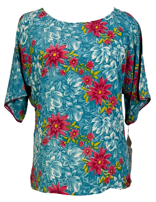 PRC6699 Avatar Pure Silk Side Slit Top - Velora
