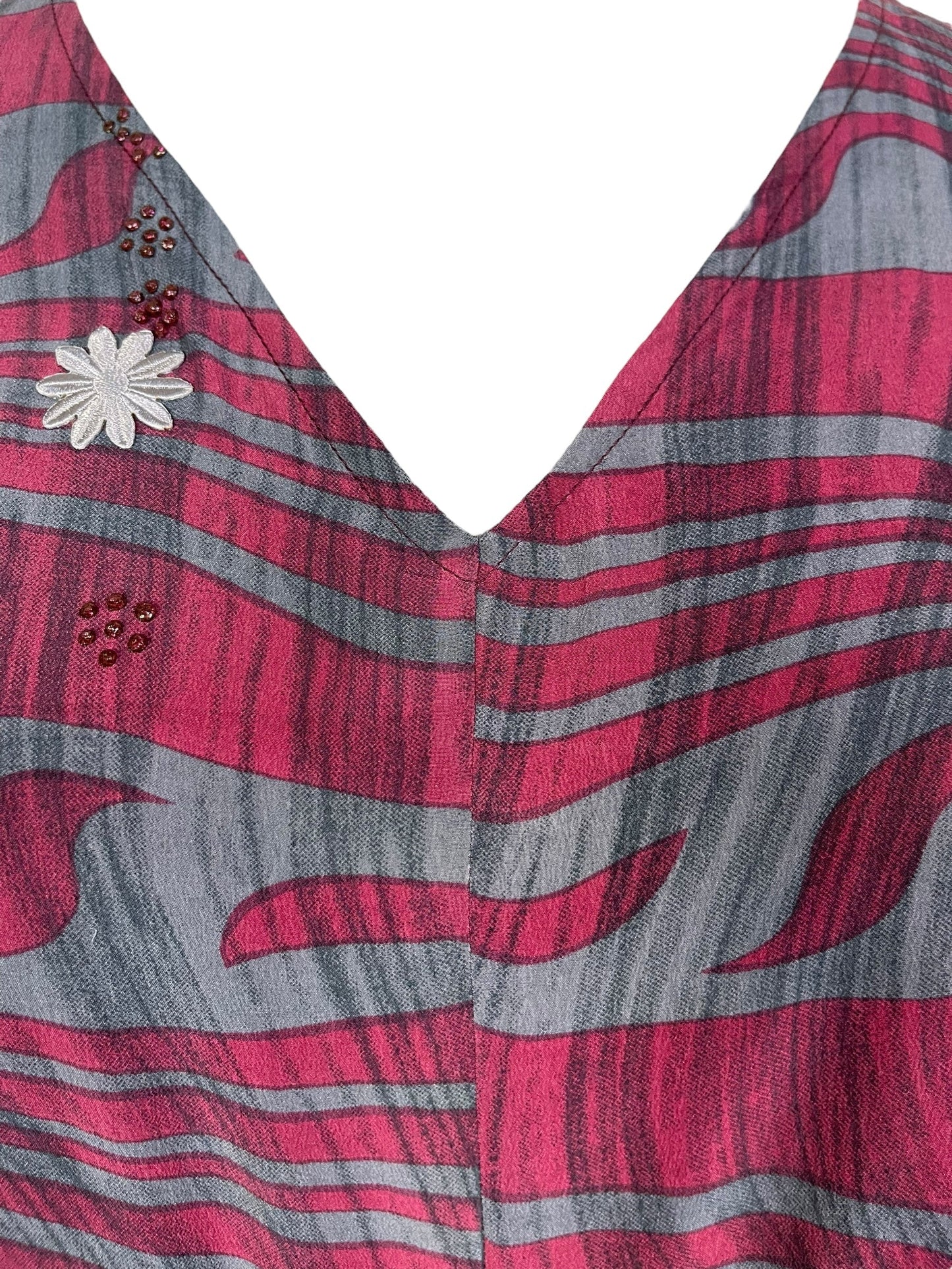 PRC7284 Avatar Pure Silk Waterfall Top - Velora