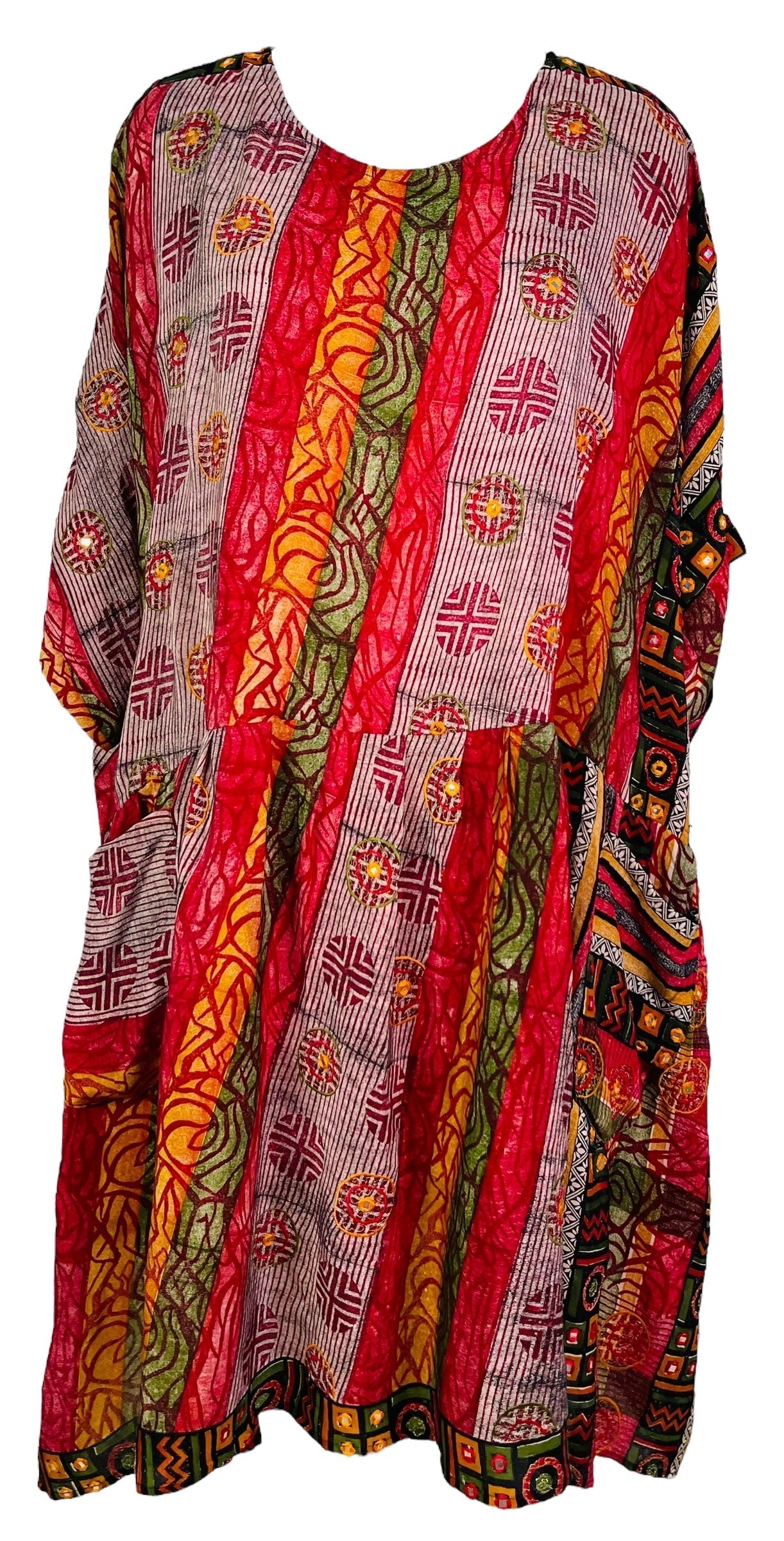 PRC7447 Avatar Pure Silk Boxy Babydoll Dress - Velora