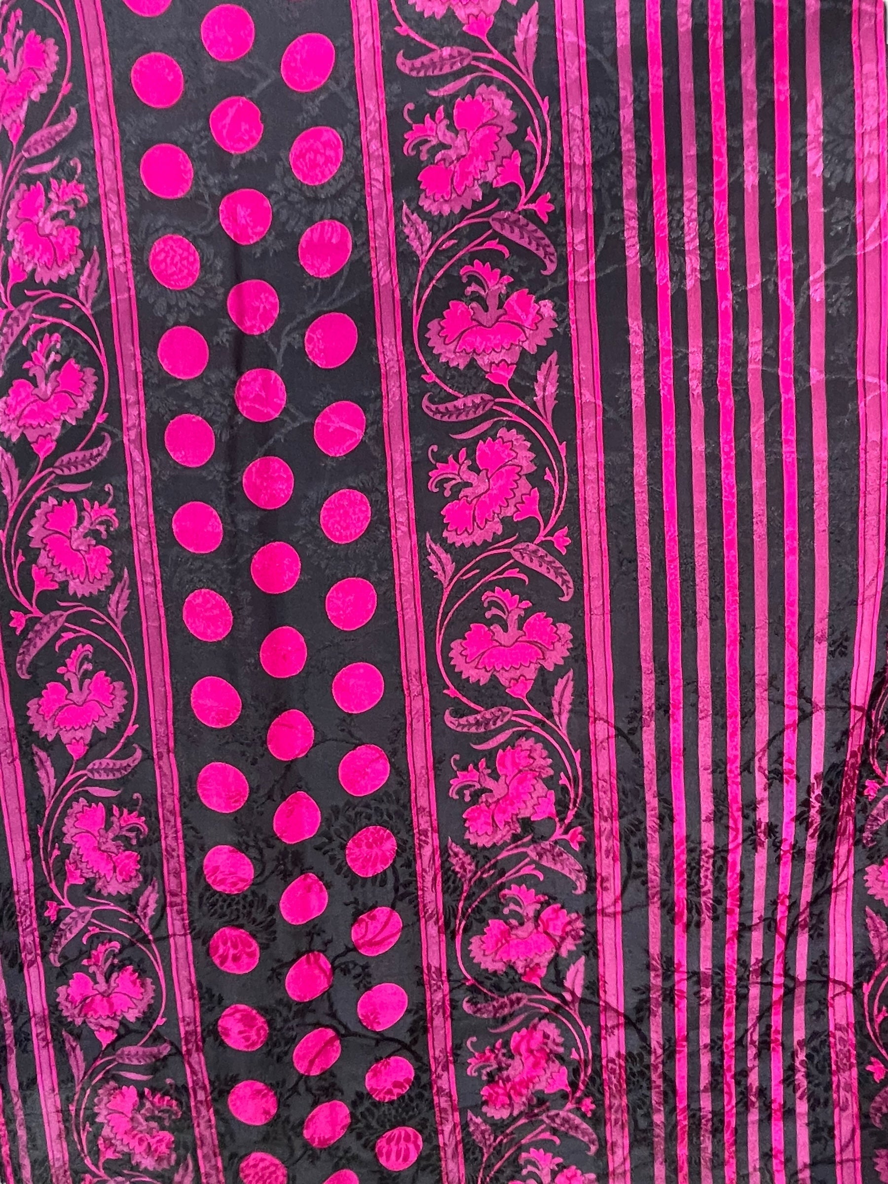 PRC7504 Avatar Pure Silk Short Kaftan Tunic with Slits - Velora