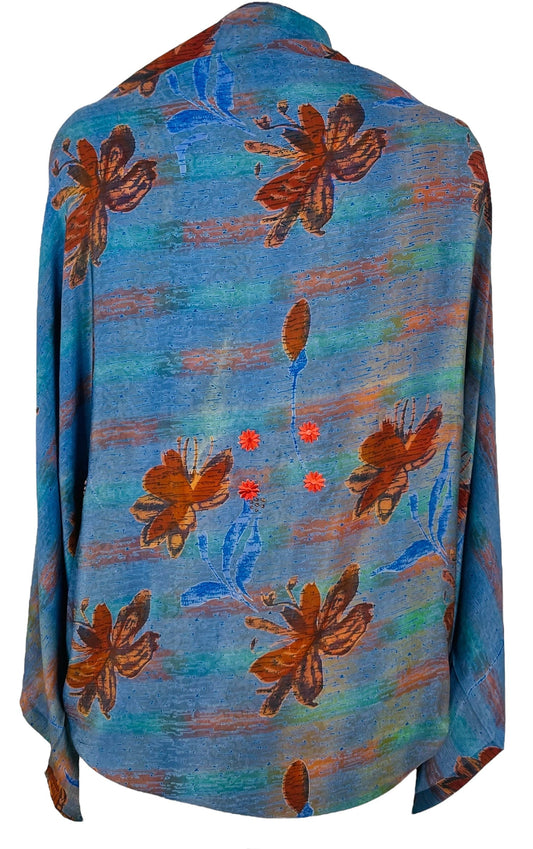 PRC7311 Avatar Pure Silk Shrug - Velora