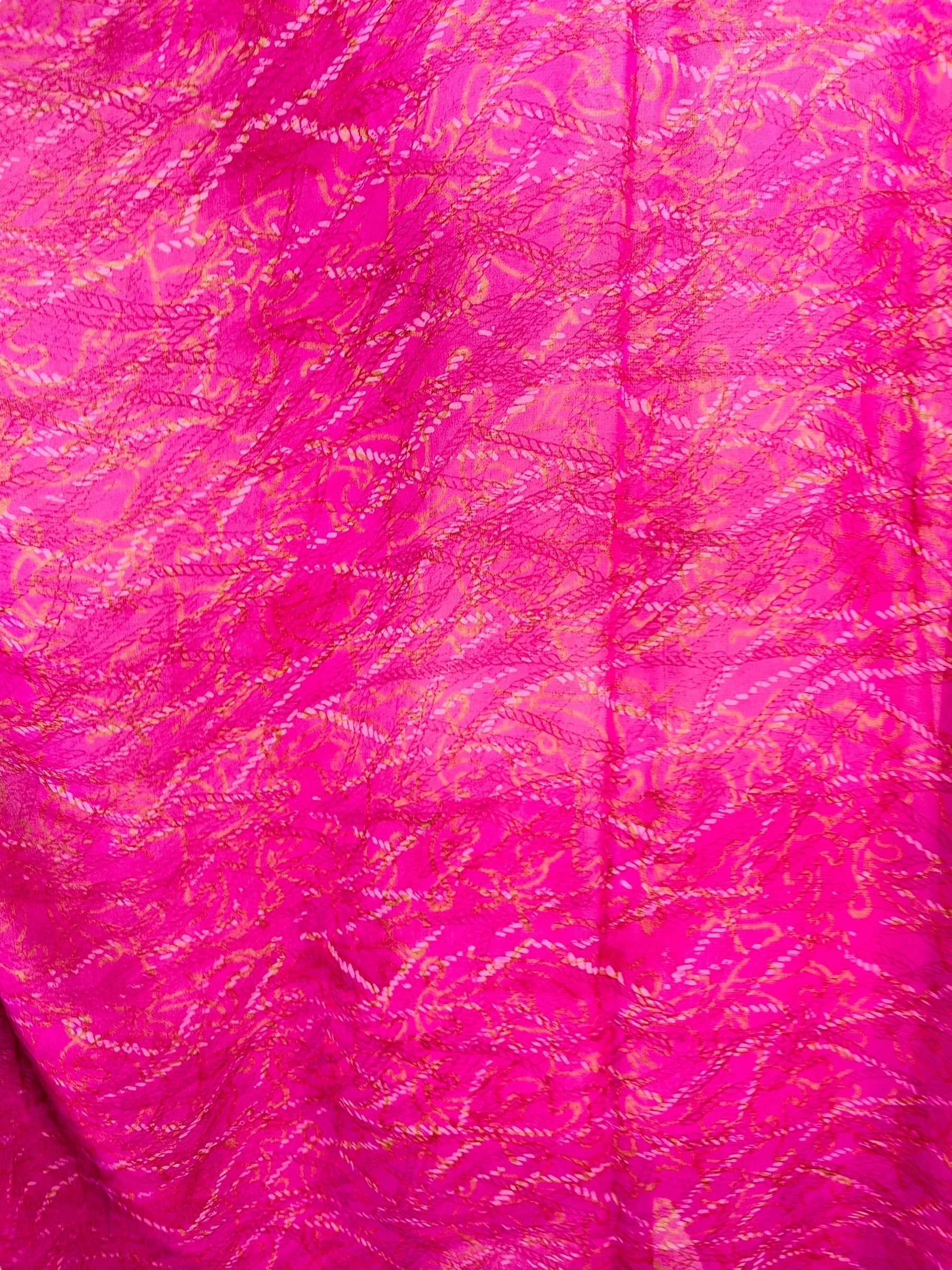 PRG7475 Sheer Avatar Pure Silk Midi Length Kaftan - Velora