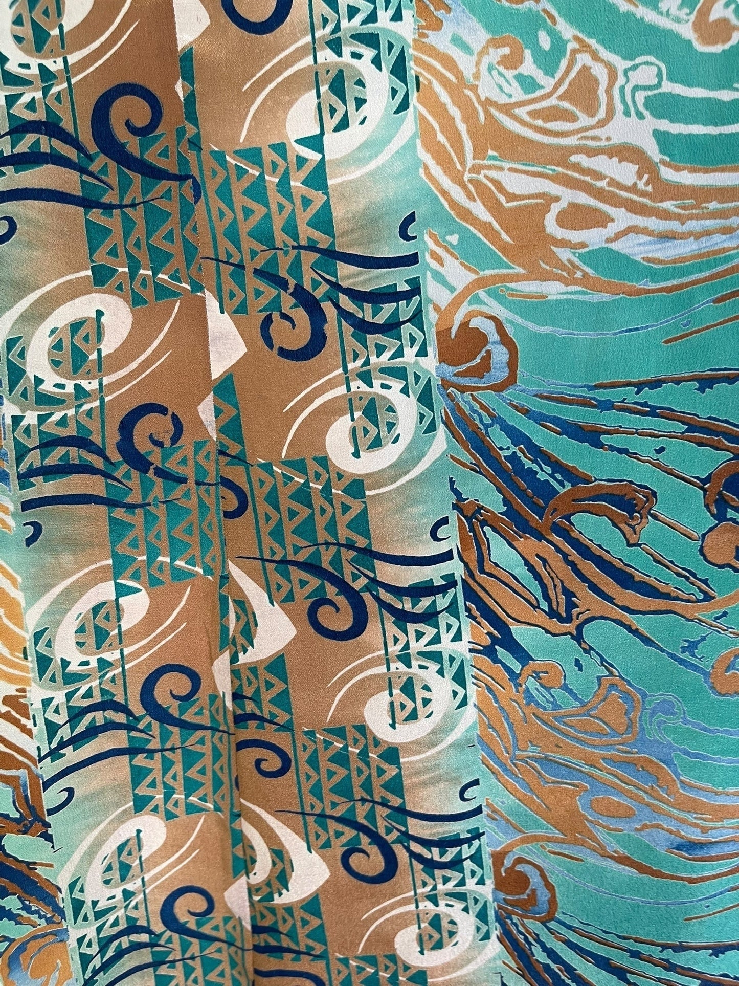 PRC6984 Avatar Pure Silk Waterfall Top - Velora