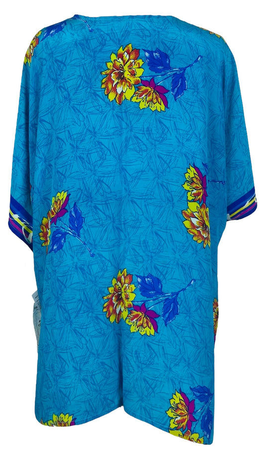 PRC7512 Avatar Pure Silk Kimono-Sleeved Jacket with Belt - Velora