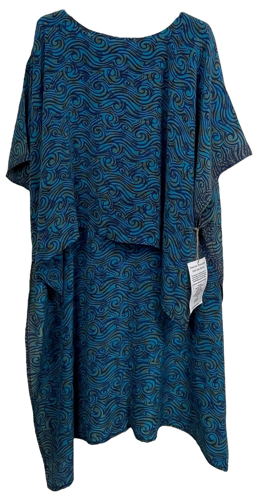 PRC7697 Avatar Pure Silk Hi Lo Top - Velora