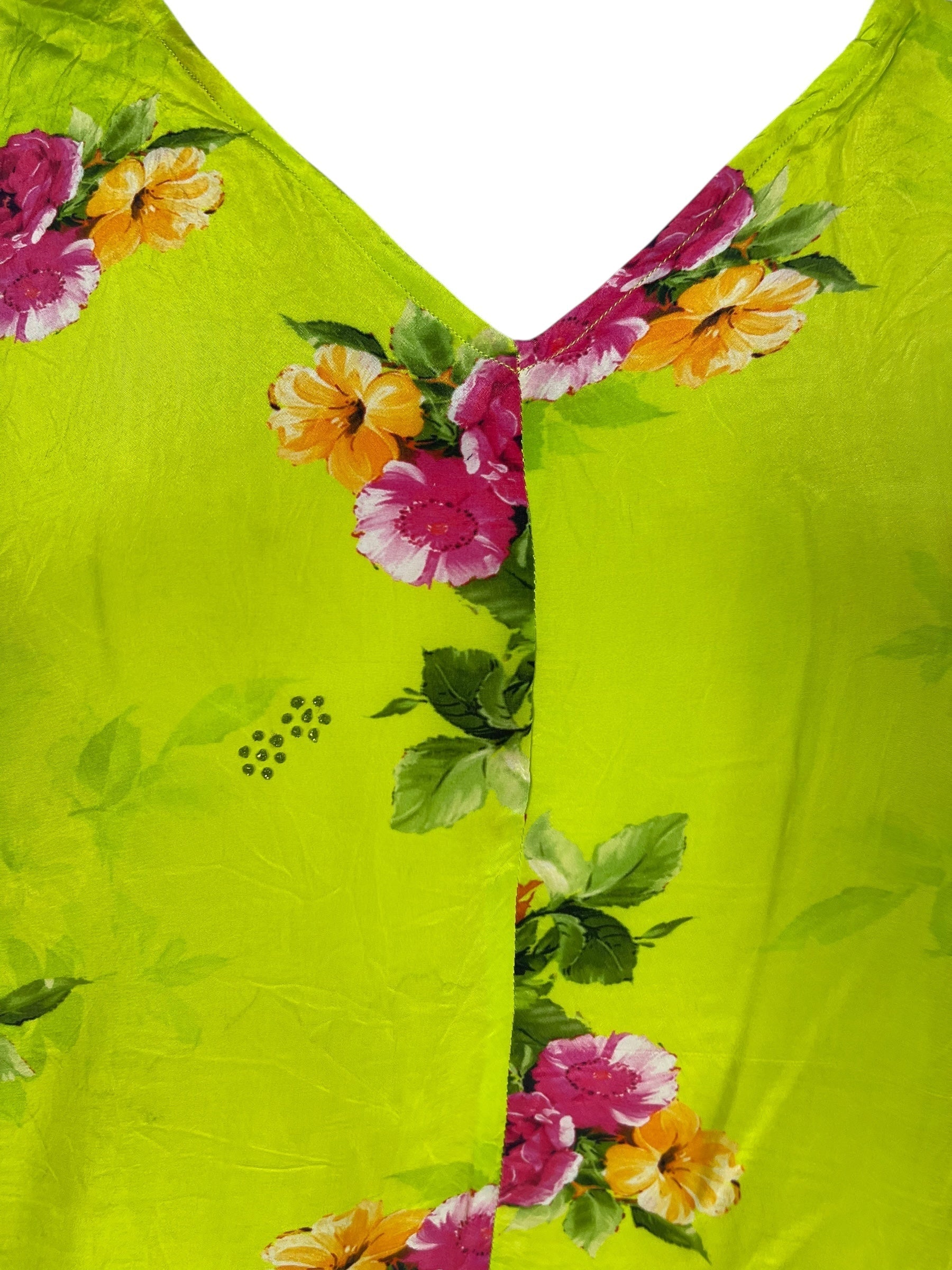 PRC6958 Avatar Pure Silk Waterfall Top - Velora