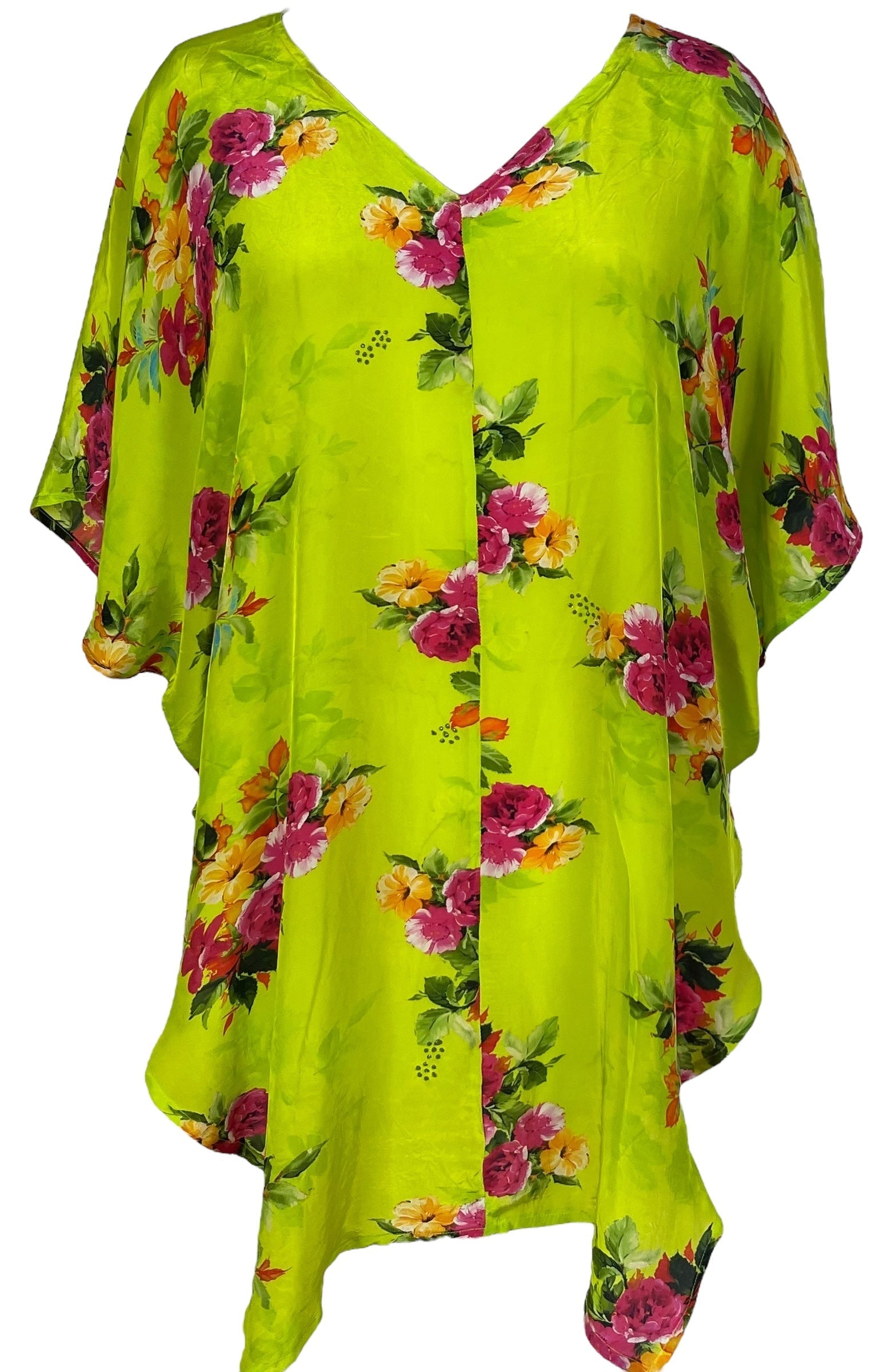 PRC6958 Avatar Pure Silk Waterfall Top - Velora