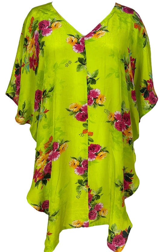 PRC6958 Avatar Pure Silk Waterfall Top - Velora