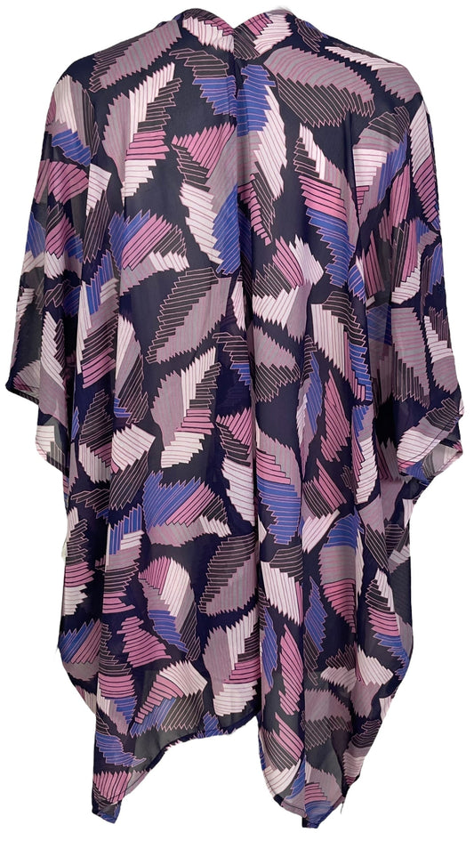 PRG7044 Sheer Avatar Pure Silk Cardigan - Velora