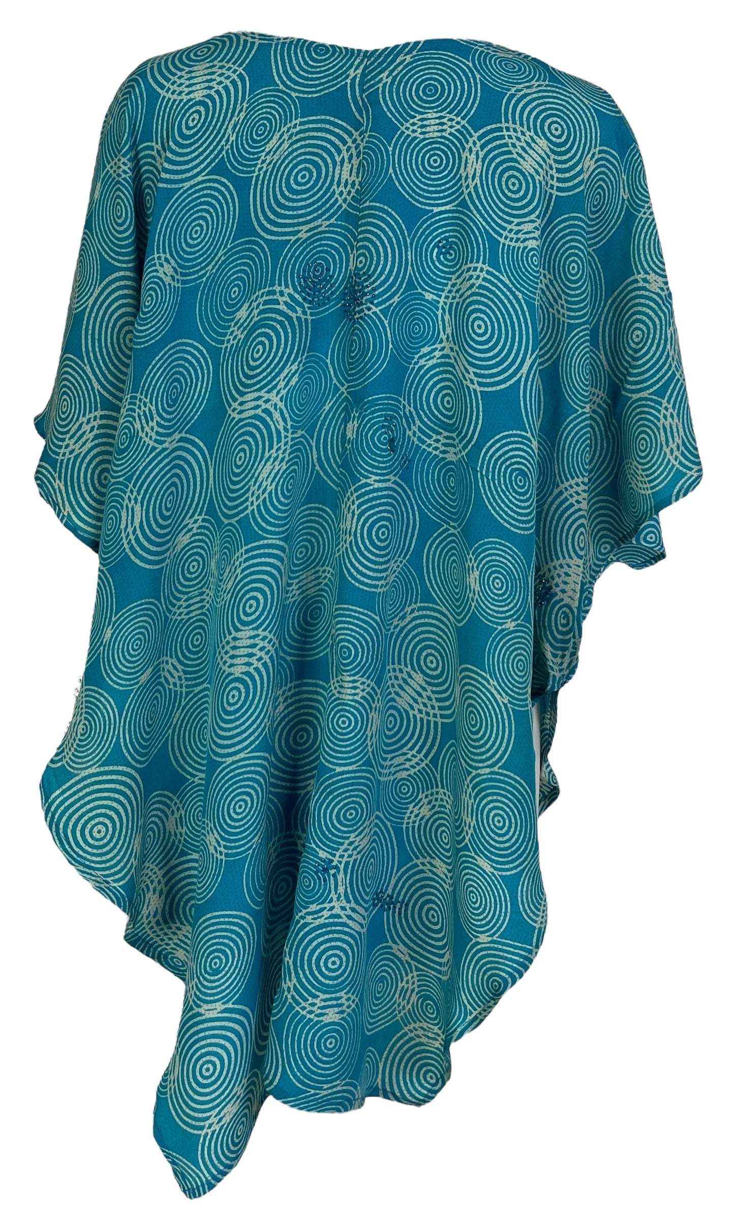 PRC6998 Avatar Pure Silk Waterfall Top - Velora