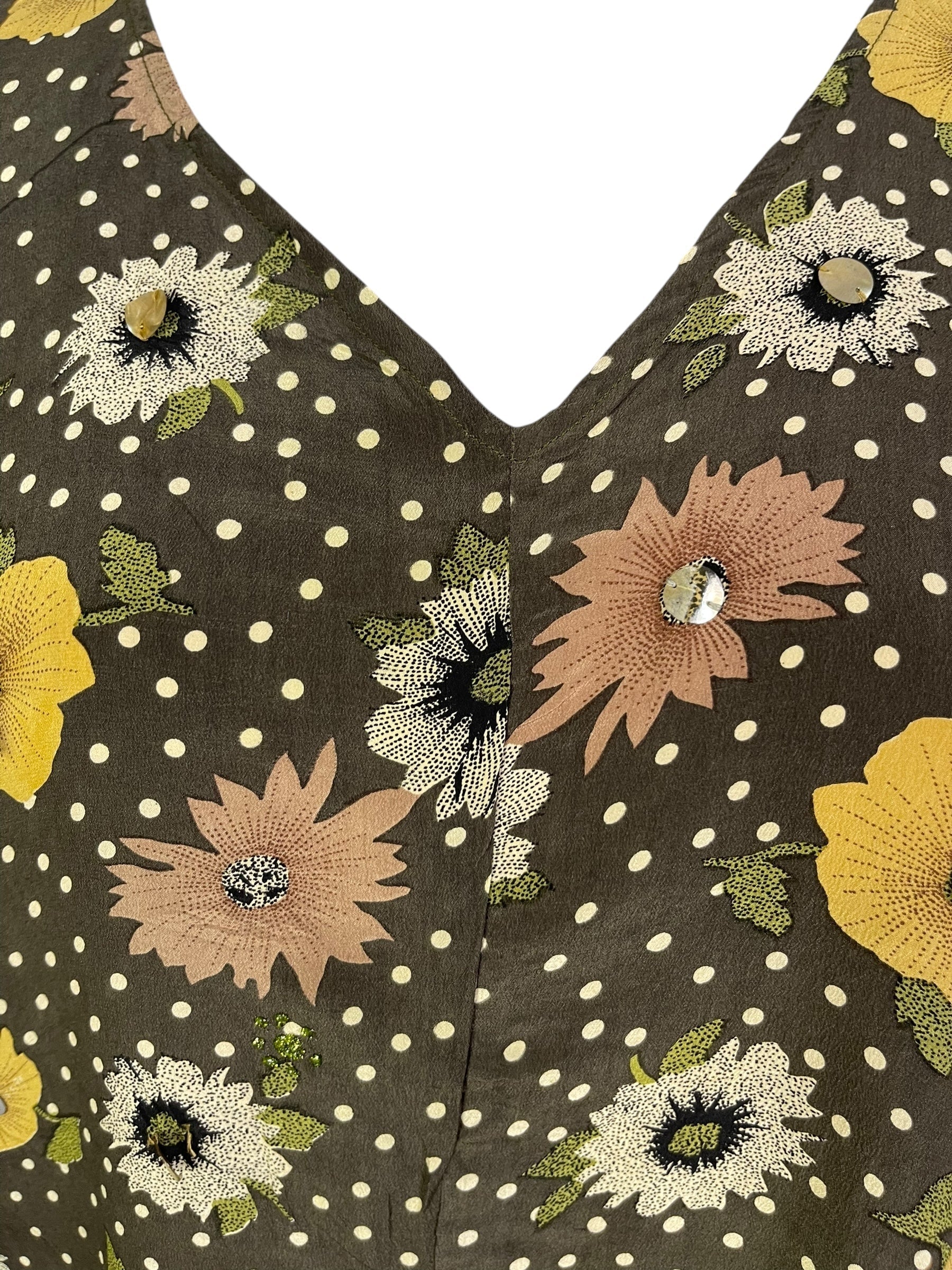 PRC7009 Avatar Pure Silk Waterfall Top - Velora