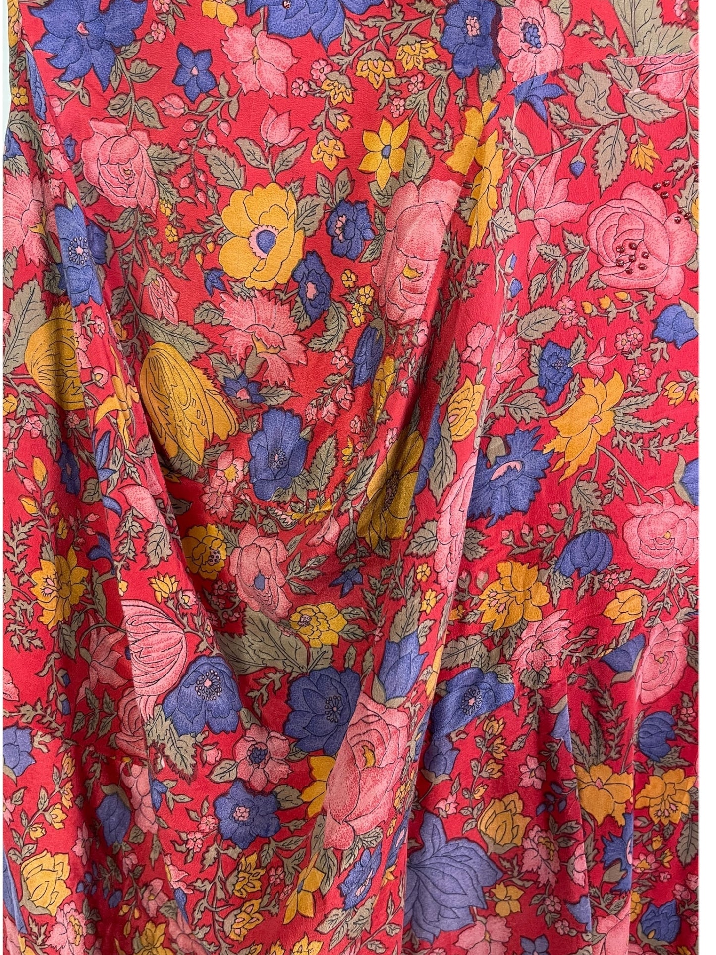 PRC7164 Avatar Pure Silk Sculptural Long Tunic Dress - Velora