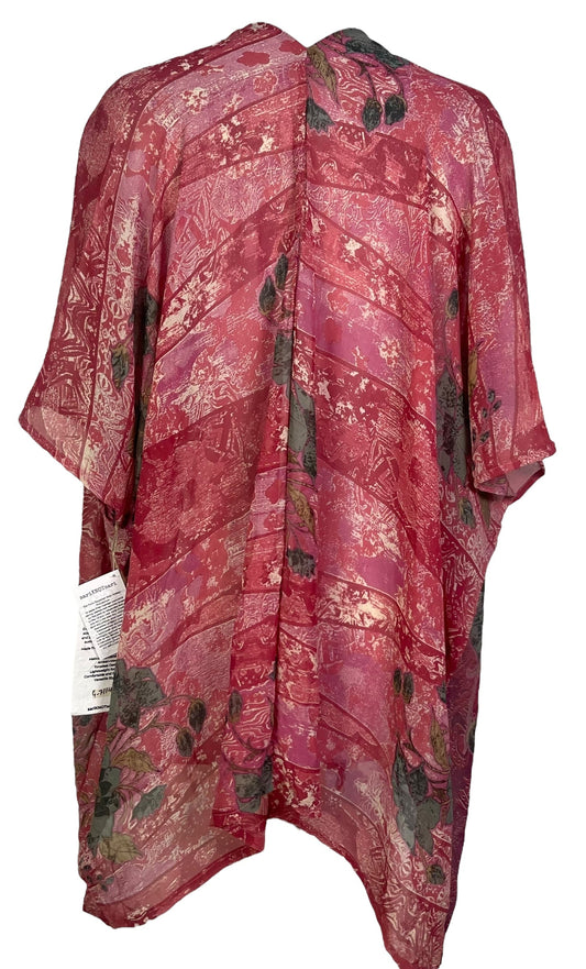 PRG7114 Sheer Avatar Pure Silk Cardigan - Velora
