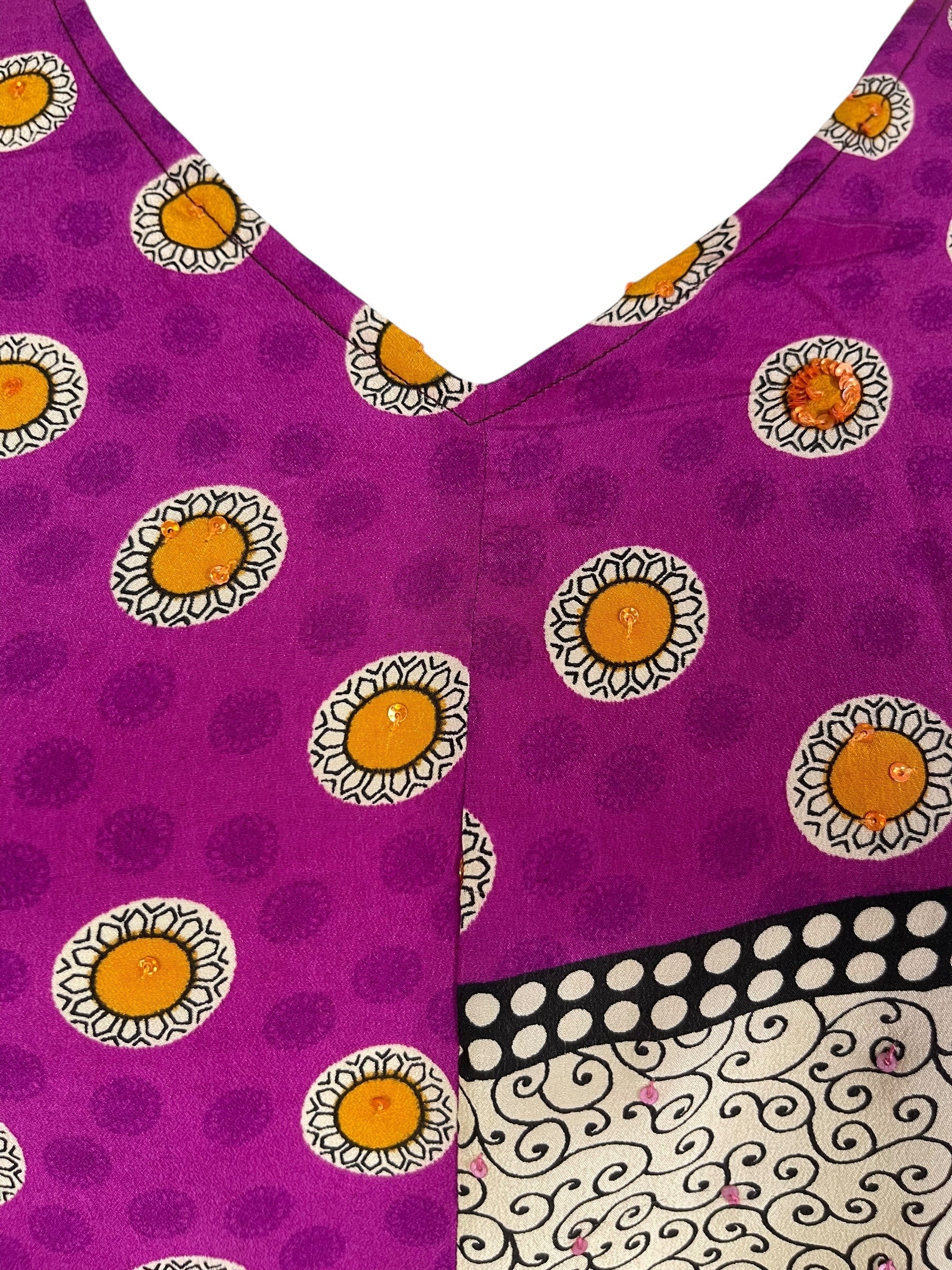 PRC6976 Avatar Pure Silk Waterfall Top - Velora