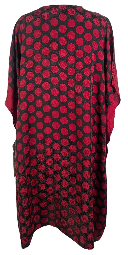 PRC7299 Avatar Pure Silk Midi Length Kaftan - Velora