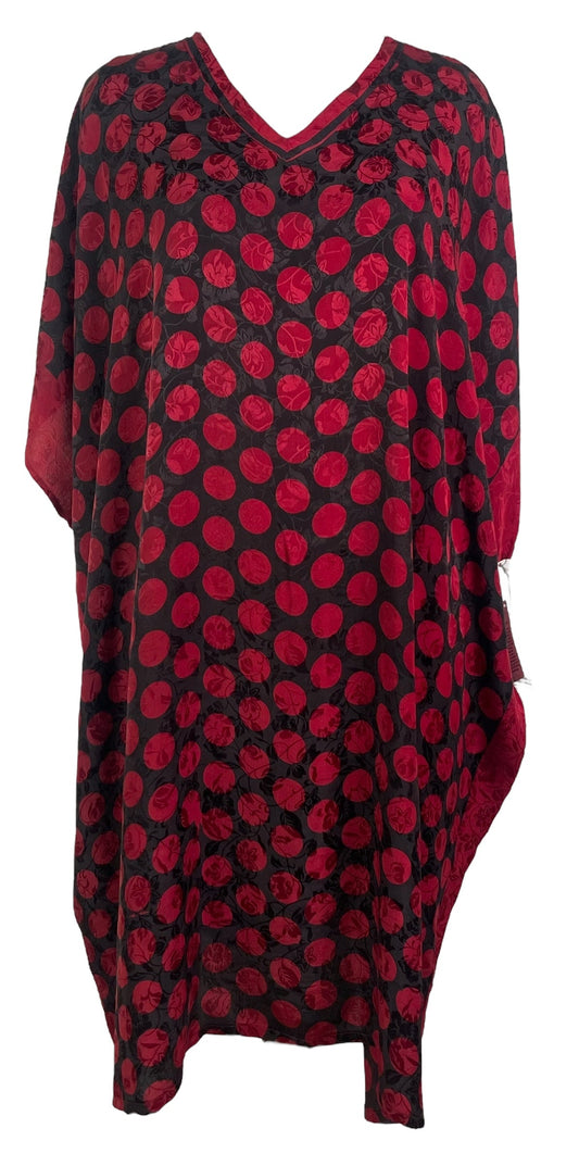 PRC7299 Avatar Pure Silk Midi Length Kaftan - Velora